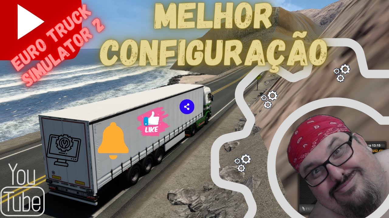 EURO TRUCK SIMULATOR 2  A MELHOR CONFIGURAÇAO PARA O TECLADO PC