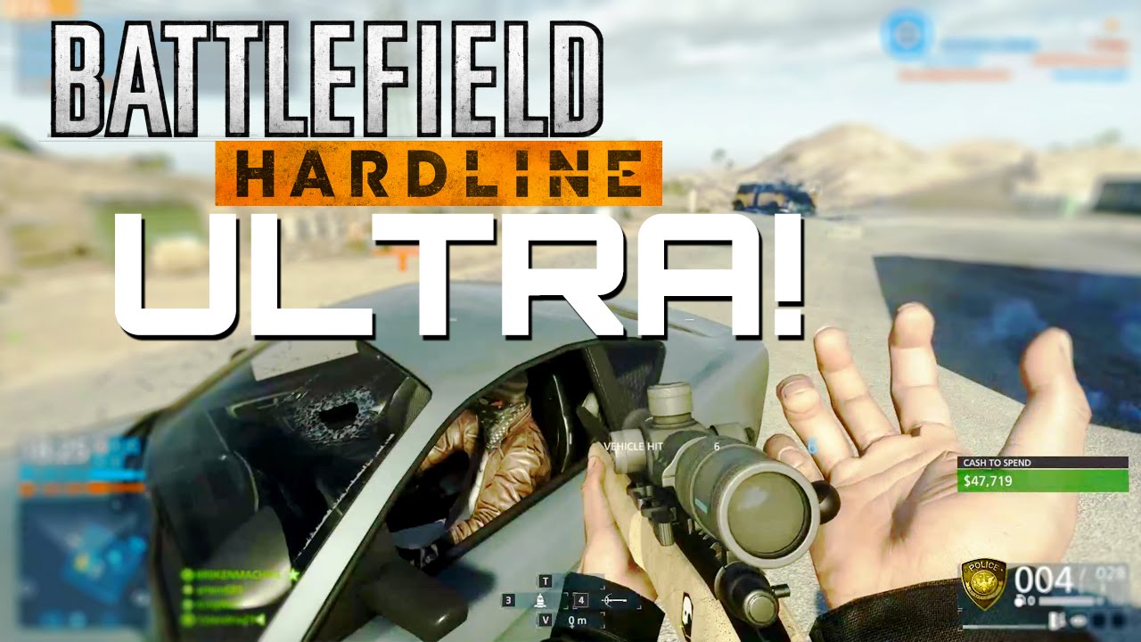R700 Gas Station Defense - Battlefield Hardline Ultra 60fps