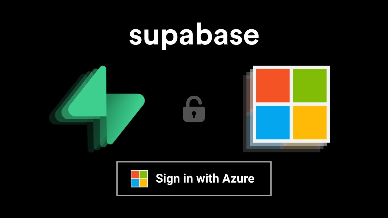 Supabase Login With Azure Demo June 2025