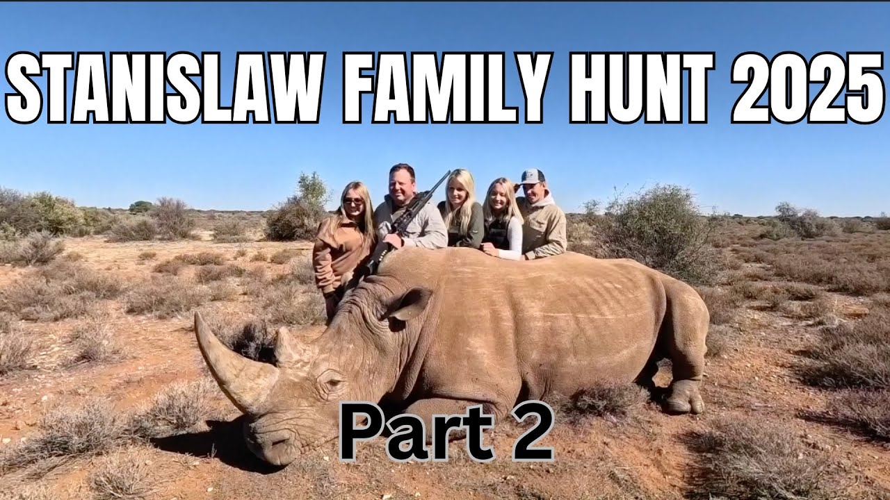 Warning: More of an educational rhino hunt video!