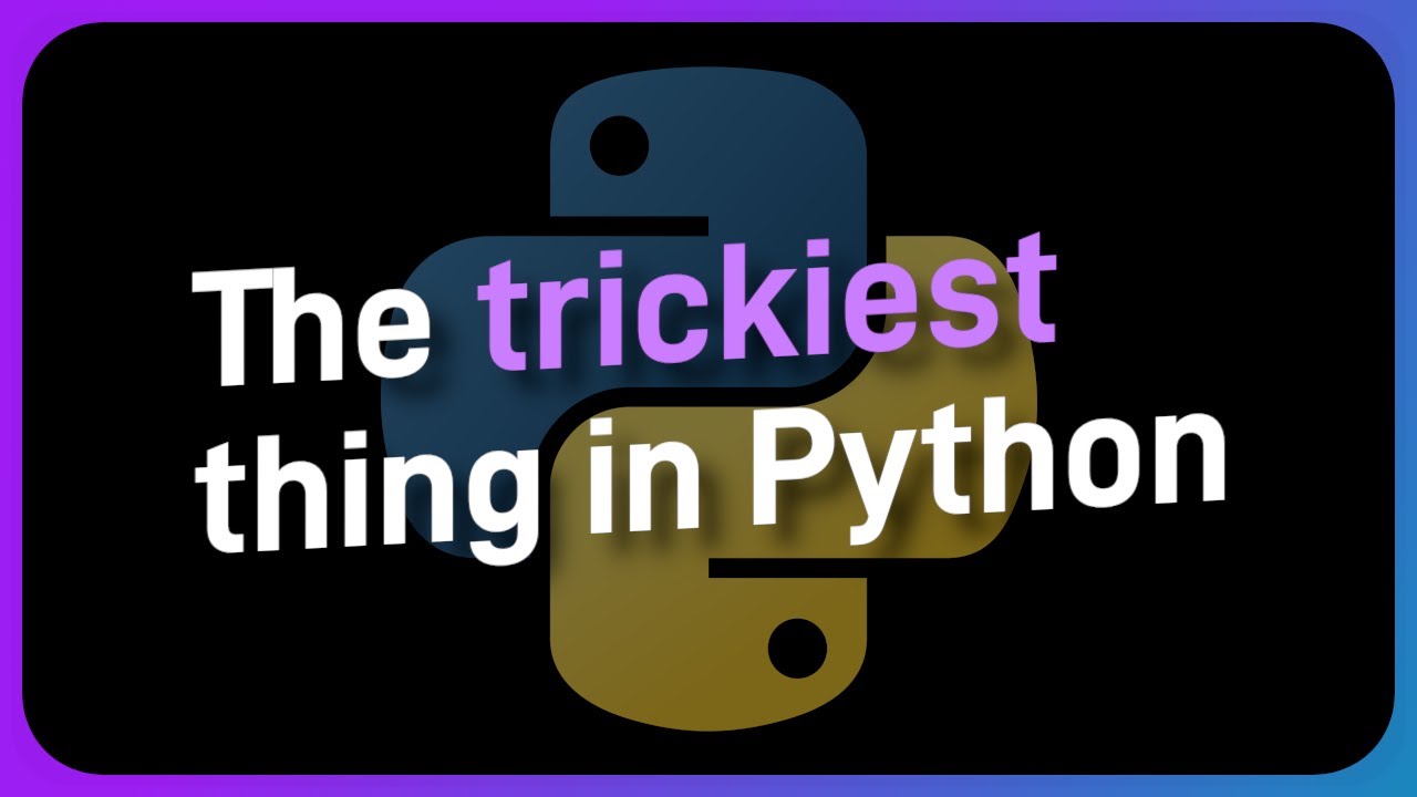 Are metaclasses the HARDEST thing in Python?