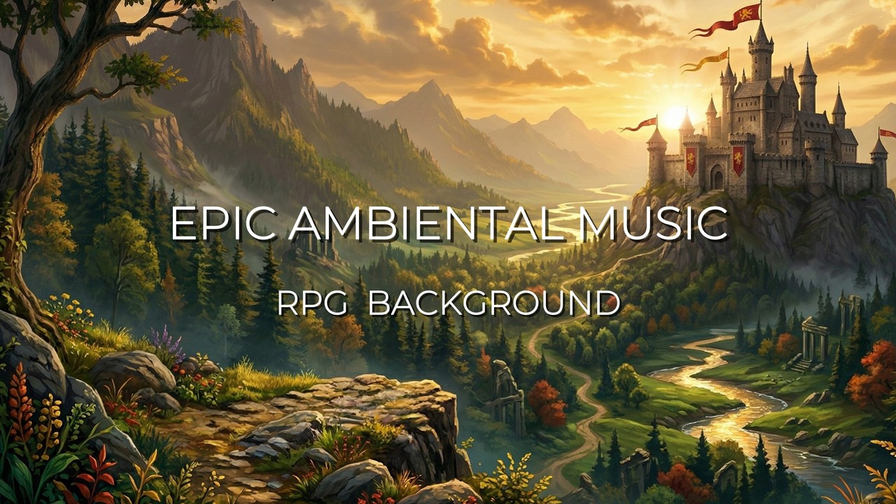AMBIENTAL. Epic Adventure Music | Fantasy Soundtrack for Motivation, Deep Focus & Tabletop RPGs