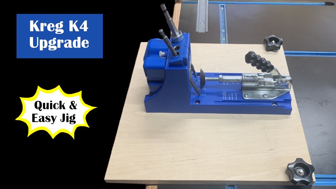 Kreg Jig Upgrade - Quick & Easy Jig