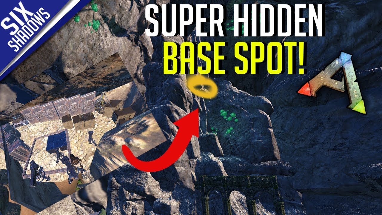 MOST HIDDEN BASE LOCATION IN THE GAME!! + QnA | Hidden Base Locations | Ark: Survival Evolved