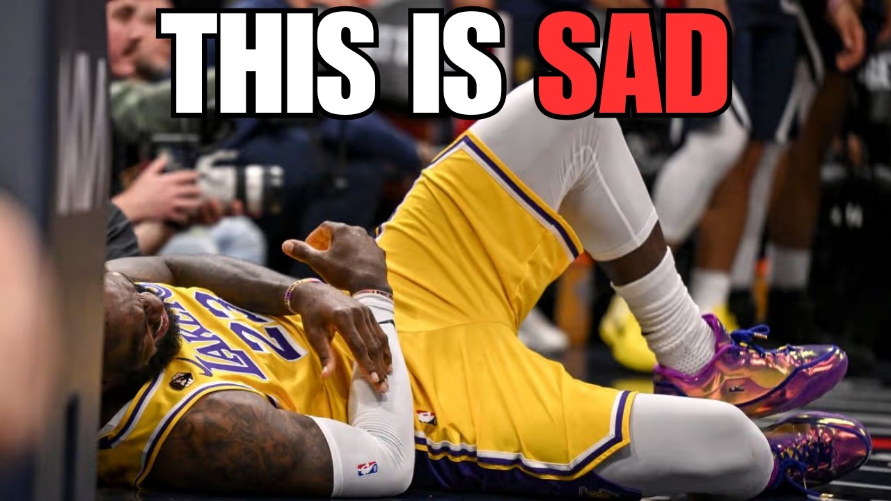 Lebron James FAKED ANOTHER INJURY
