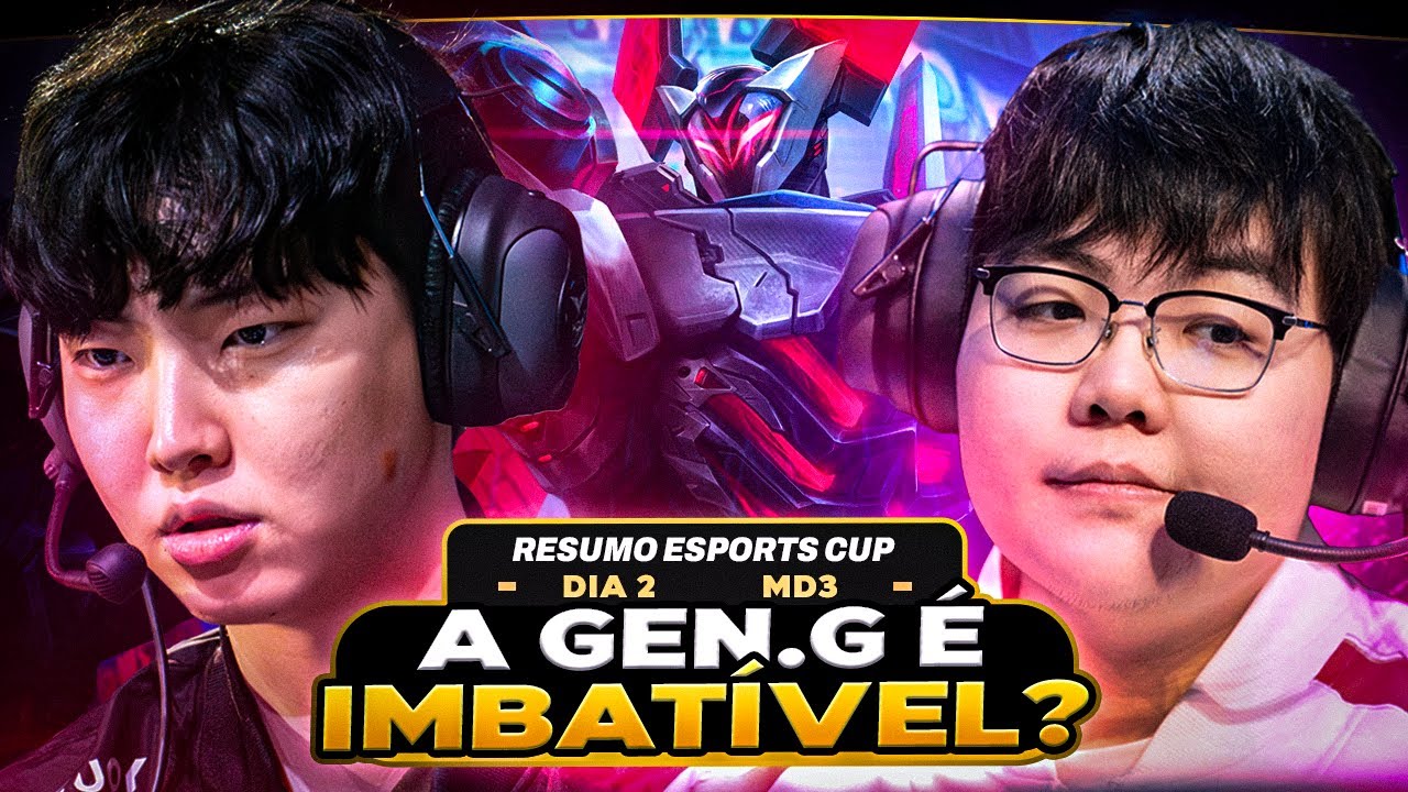 RESUMO GEN.G vs TES: QUEM PODE PARAR A GENG? | E-SPORTS WORLD CUP 2024