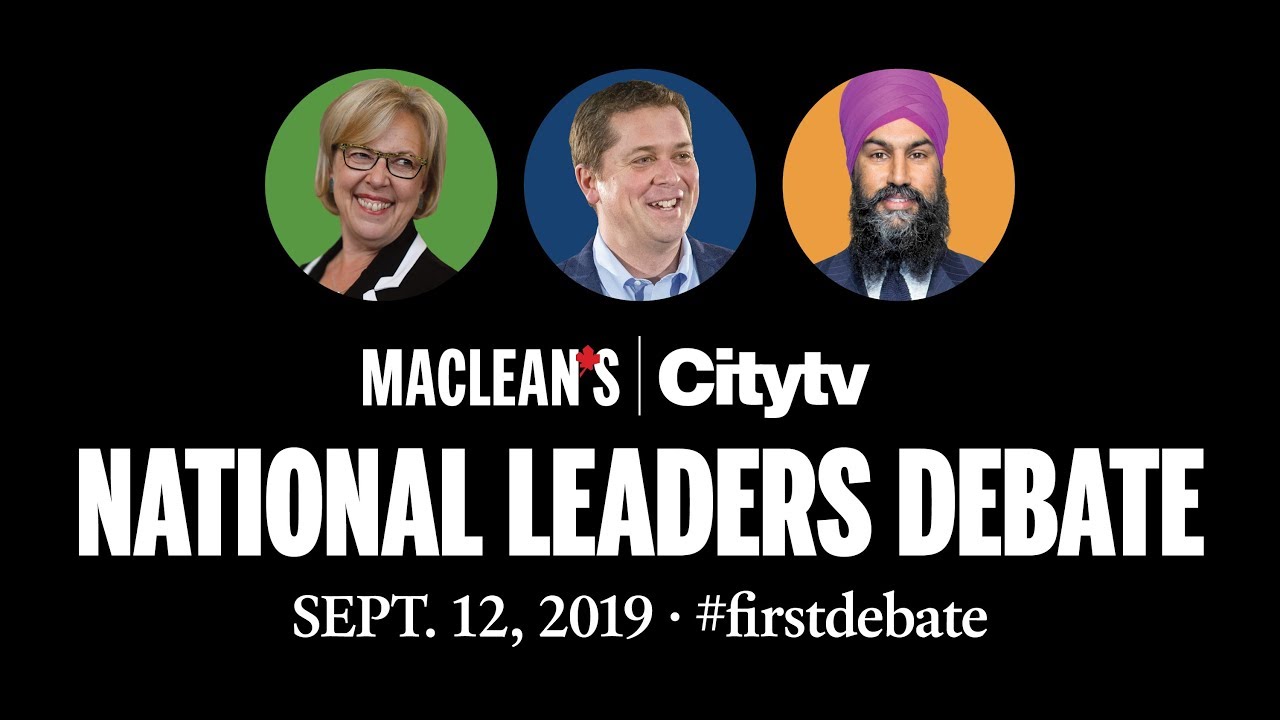 National Leaders Debate 2019: Full video | Maclean's and Citytv