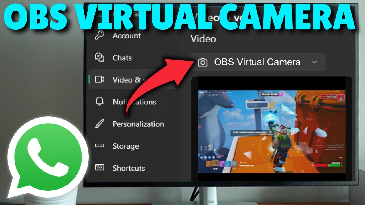 How to Use OBS Virtual Camera on Whatsapp