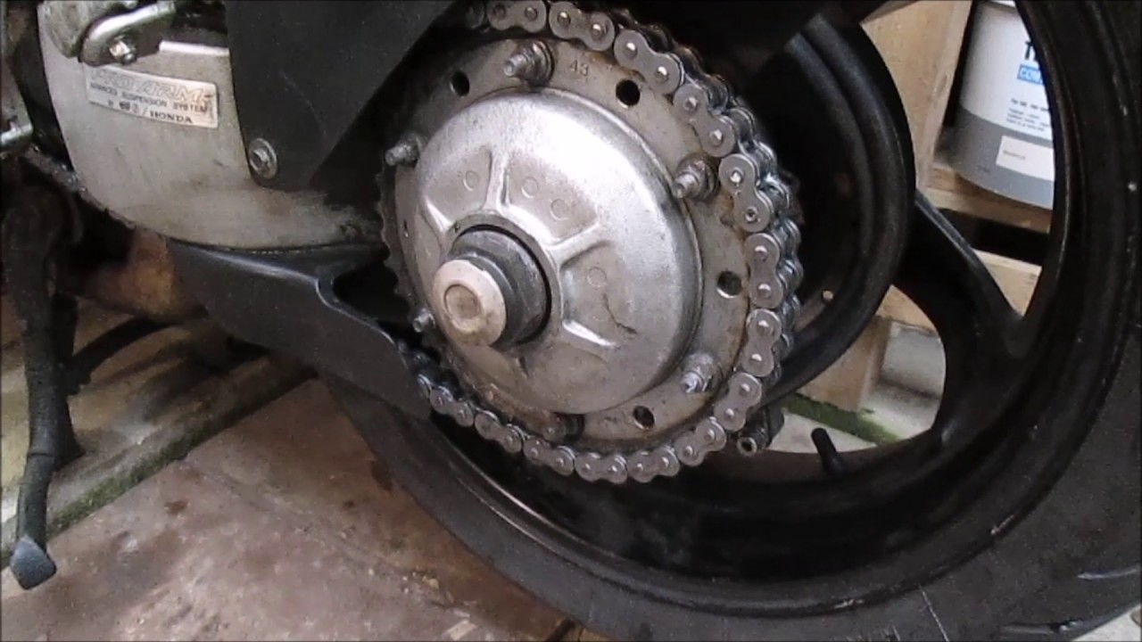 Honda VFR 800 Chain replacement