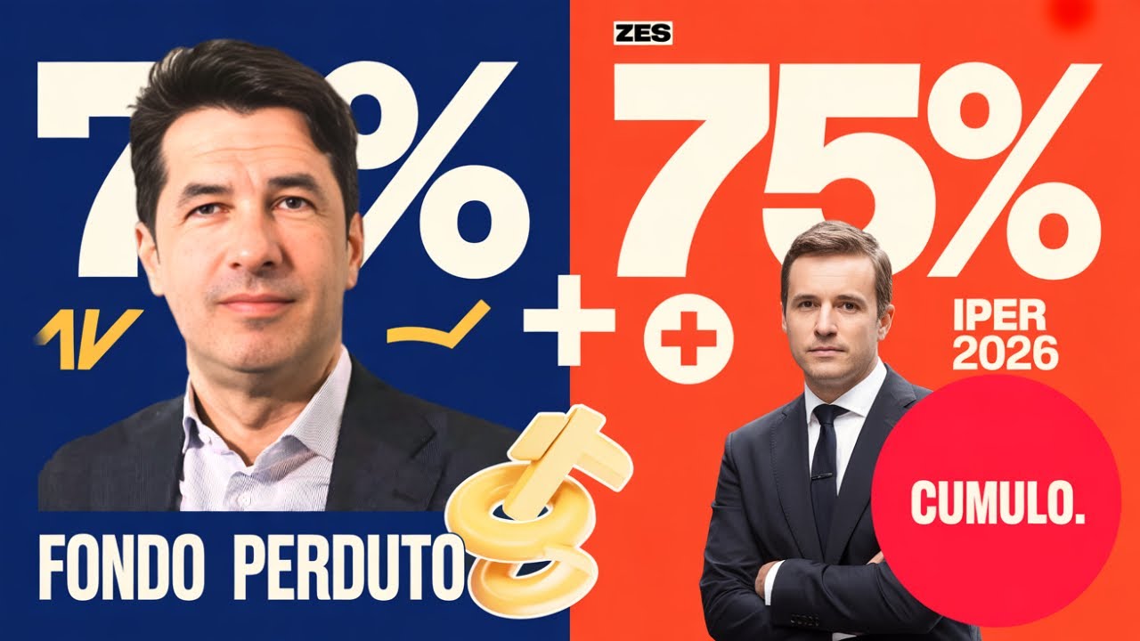 Fondo Perduto al 75%+: Cumulo ZES Unica e Iperammortamento