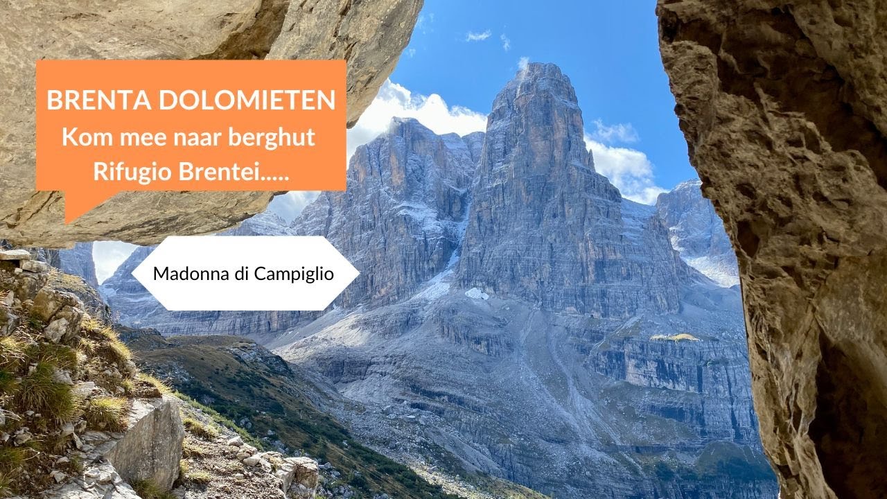 MIS DEZE BERGWANDELING NIET... naar berghut BRENTEI in de BRENTA DOLOMIETEN