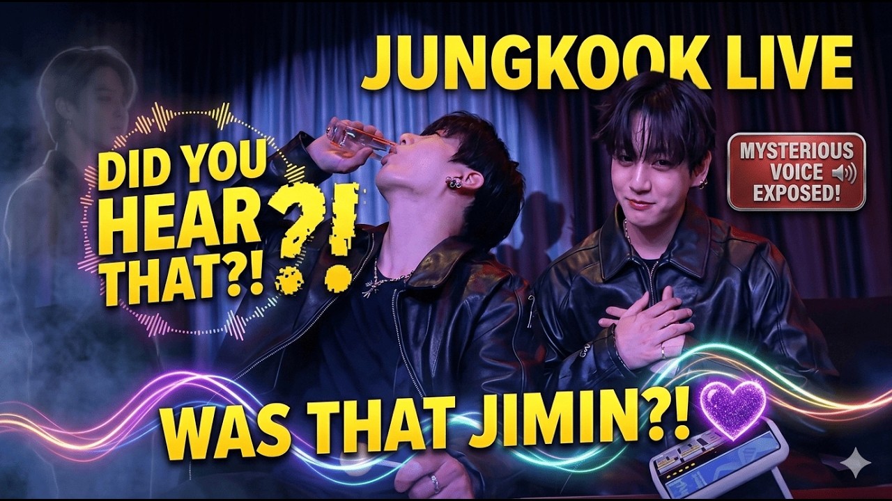 Загадочный голос в прямом эфире Чонгука РАЗОБЛАЧЕН?! 😳 Это был Чимин на заднем плане? 💜