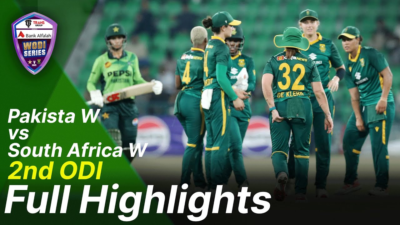 Full Highlights | Pakistan Women vs South Africa Women | 2nd ODI, 2025 | PCB | M201U