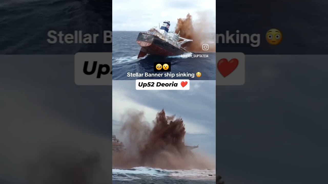 MSC Elsa 3 ship ⚓🚢 .. accident