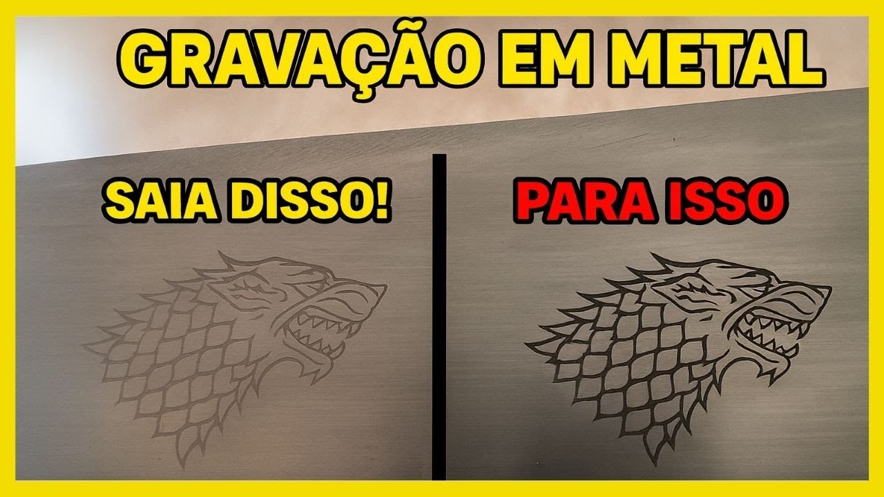 Gravação em Metal: A Dica Simples que Transforma Seu Resultado Final!
