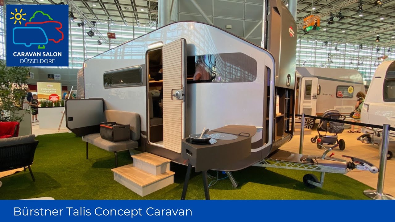 BRILLIANT Concept Trailer Caravan for 2025 - Bürstner Talis
