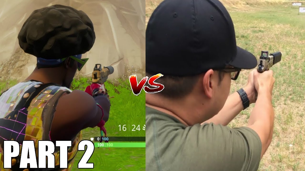 Fortnite Weapons In Real Life! *Updated* (Hand Cannon, Hunting Rifle, Mini-Gun And More!)