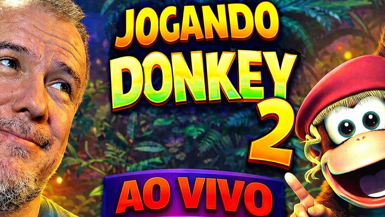 AO VIVO DONKEY KONG 2 DIDDY'S KONG QUEST ! ATÉ ZERAR  @bradockrb