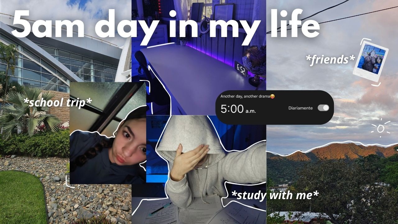 5AM DAY IN MY LIFE | *school trip*