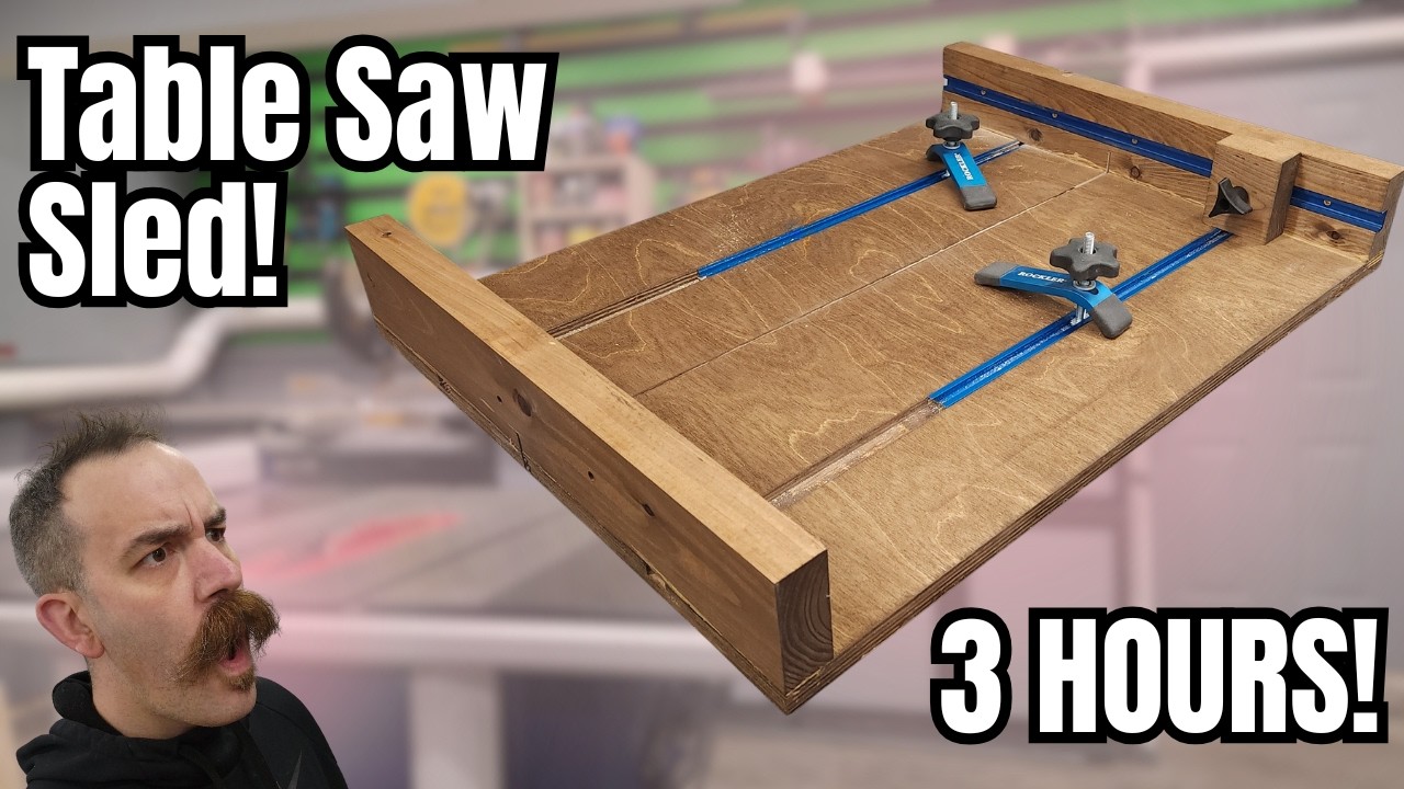 GetUpAndDIY is live! making a sled