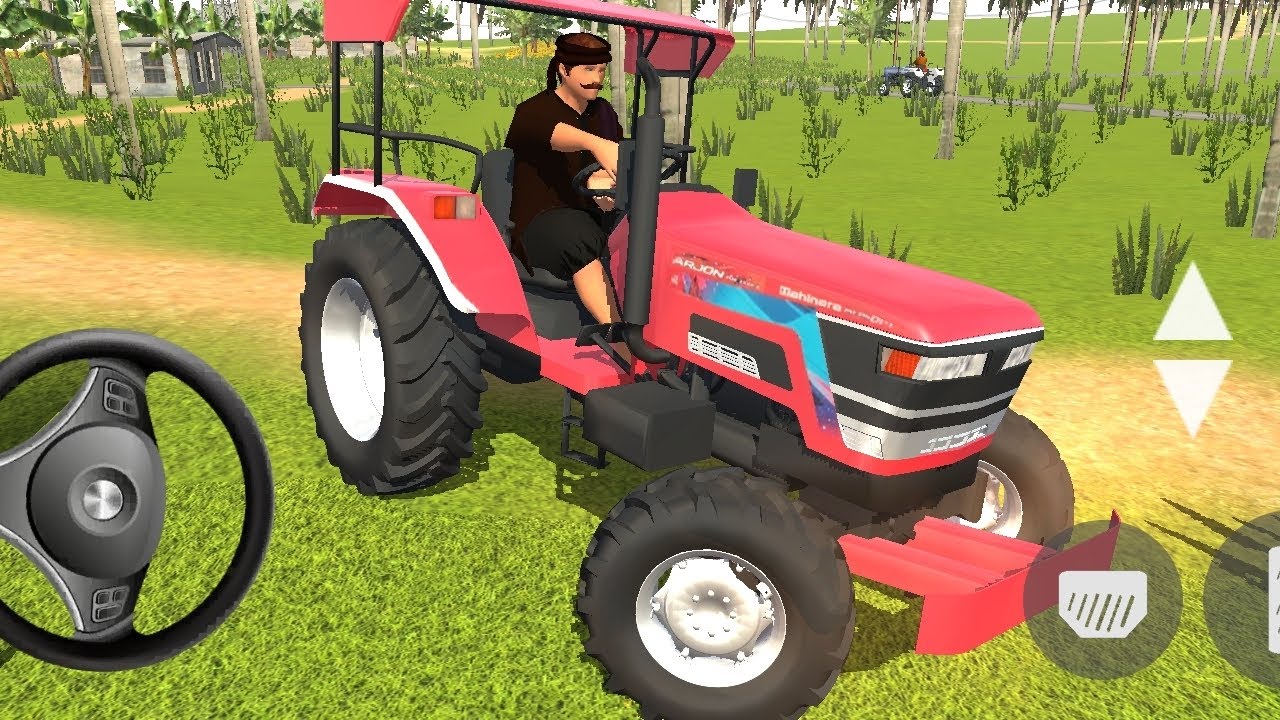 TRANSPORTING tractor driving 3d #fs22 Arjuna tractor Offroding Android gameplay #gta5 #gtav