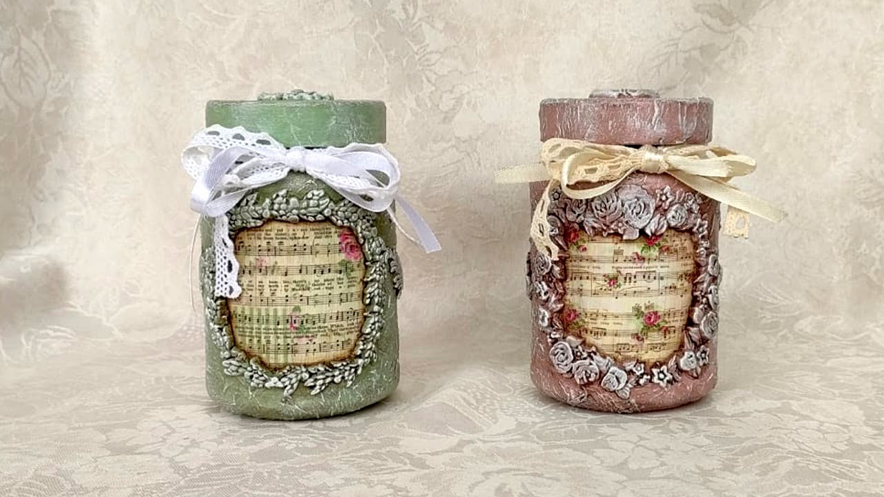 2 TARROS Shabby Chic PRECIOSOS 😍
