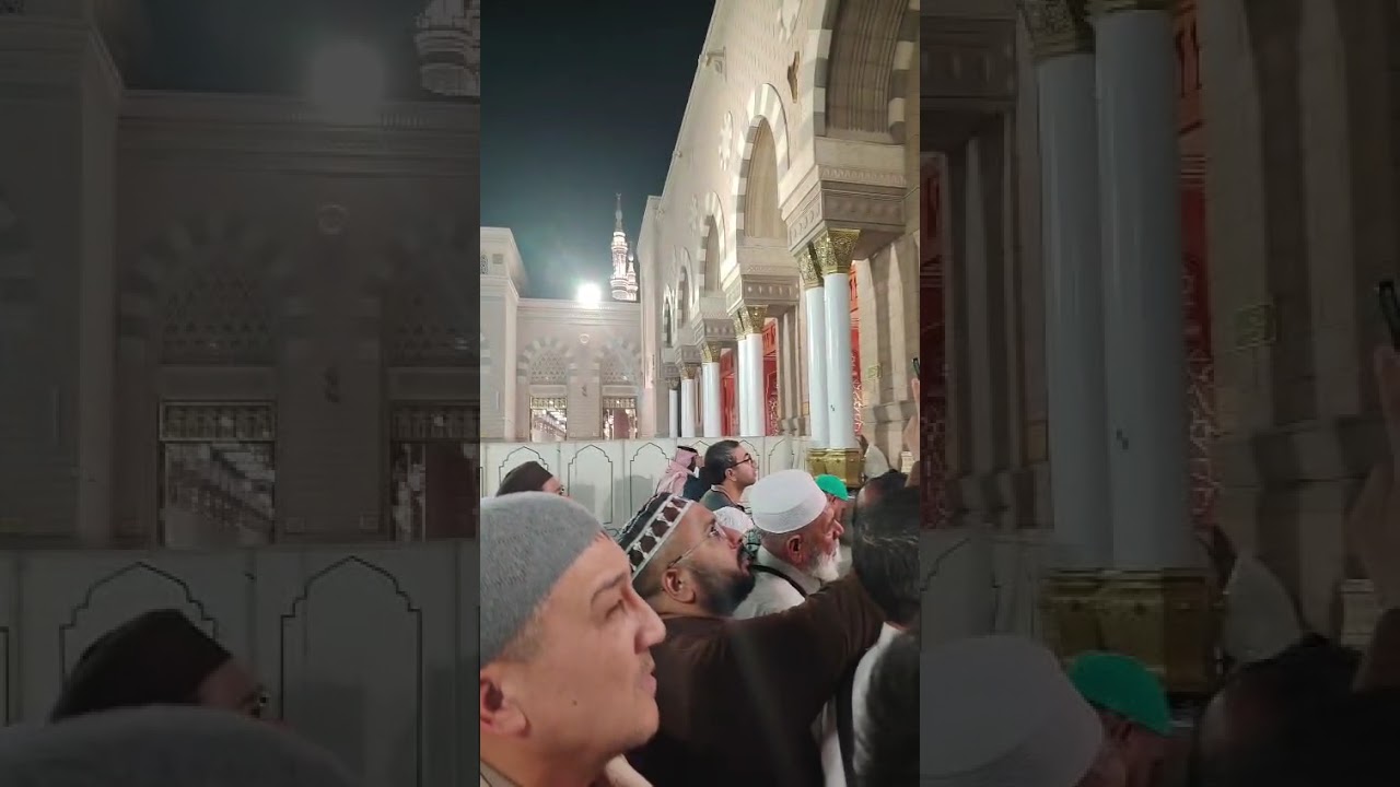زيارة الحبيب المصطفى صلى الله عليه وسلم الدخول من باب السلام
