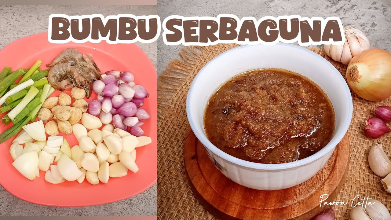 RAHASIA BUMBU NASI GORENG.. BISA UNTUK MASAKAN LAIN JUGA