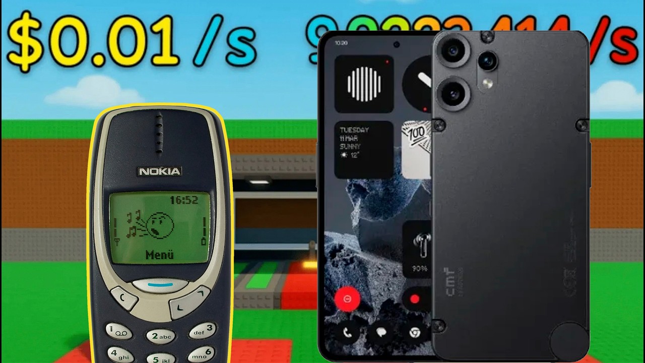 CMF by Nothing Phone 2 Pro 🤯📱Roblox Steal a Phone 18🤯📱