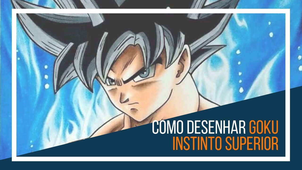 Colorindo Goku Instinto Superior - Curso Como Desenhar Animes com Cleydson Moriake