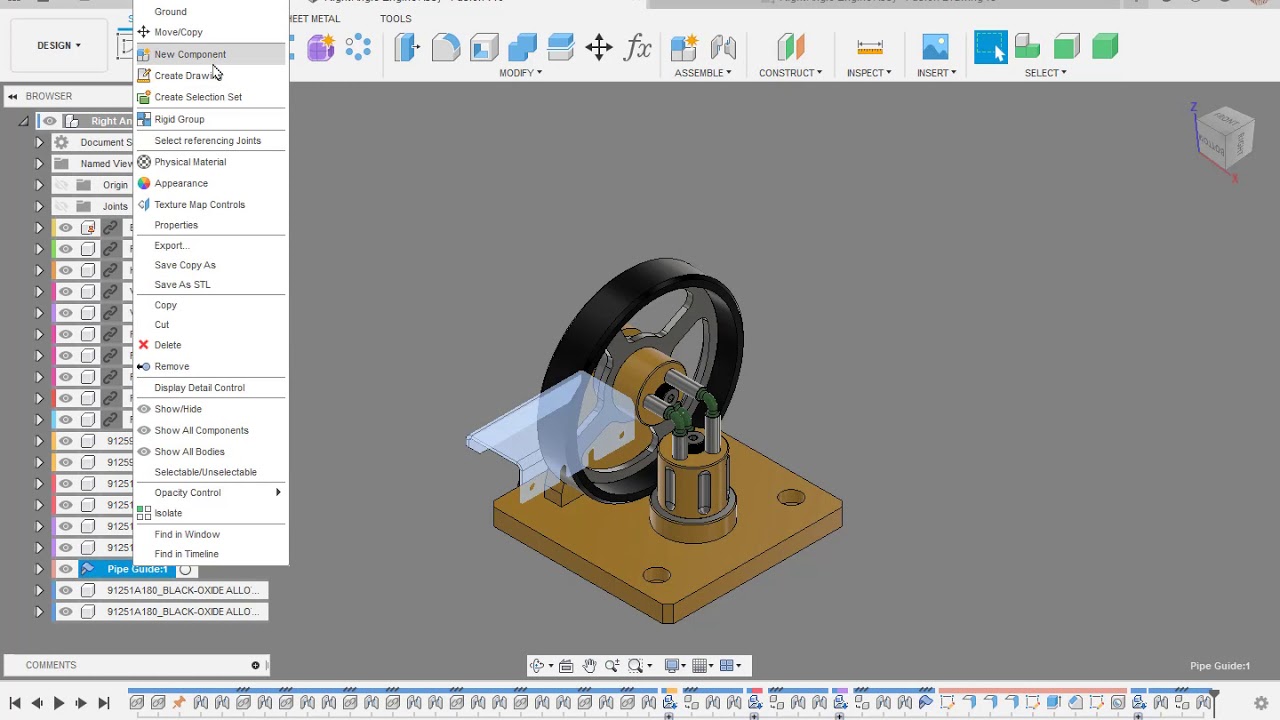 Creating a Multiple Sheet Drawing in Fusion 360