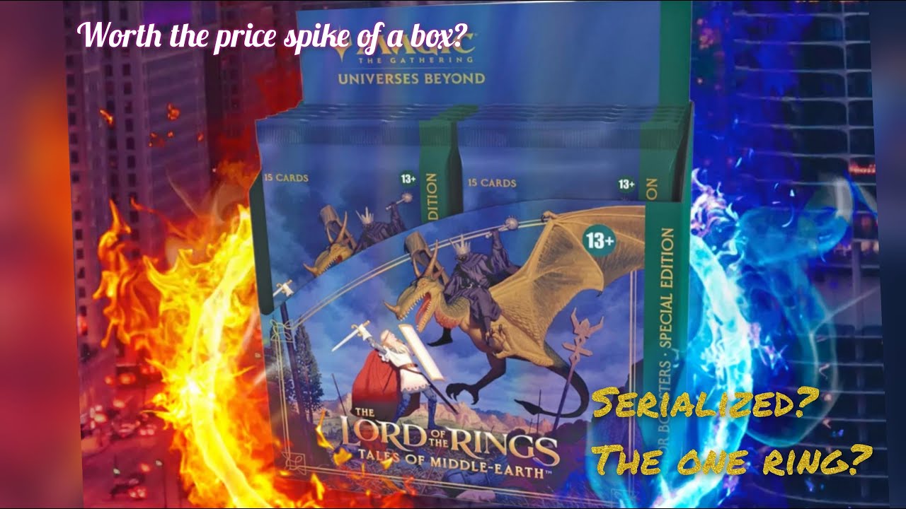 Lord Of The Rings Special Edition Collector Box opening.  Are they still worth the price?