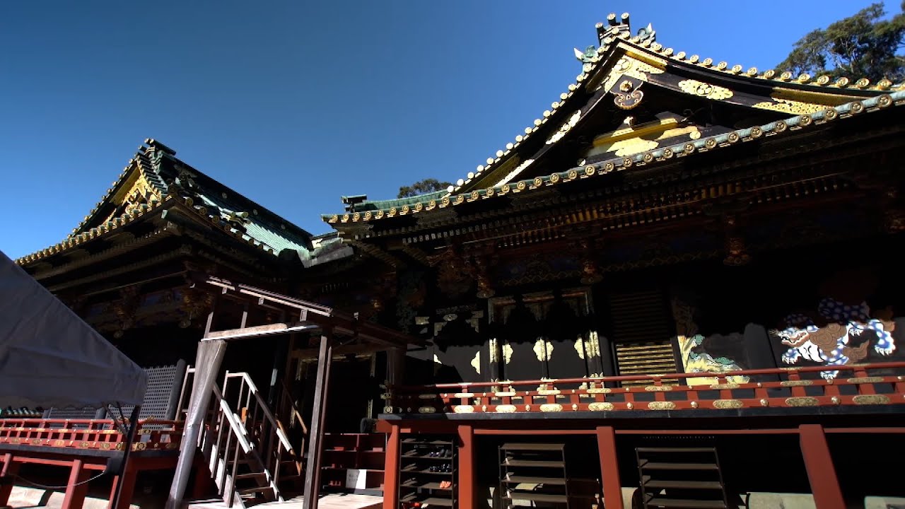 徳川家康が祀られている久能山東照宮