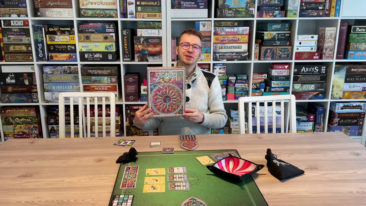 Sagrada - présentation d’un jeu