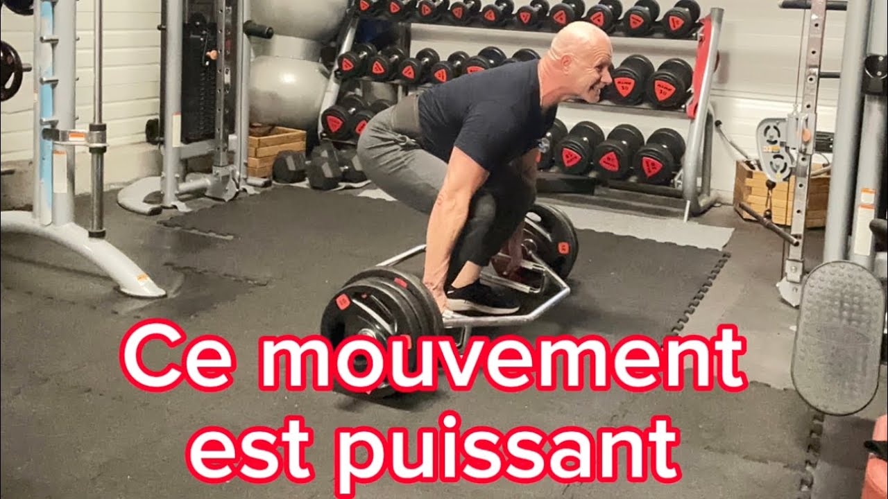 Un des meilleurs exercices avec la TRAP BAR pour devenir hyper puissant !