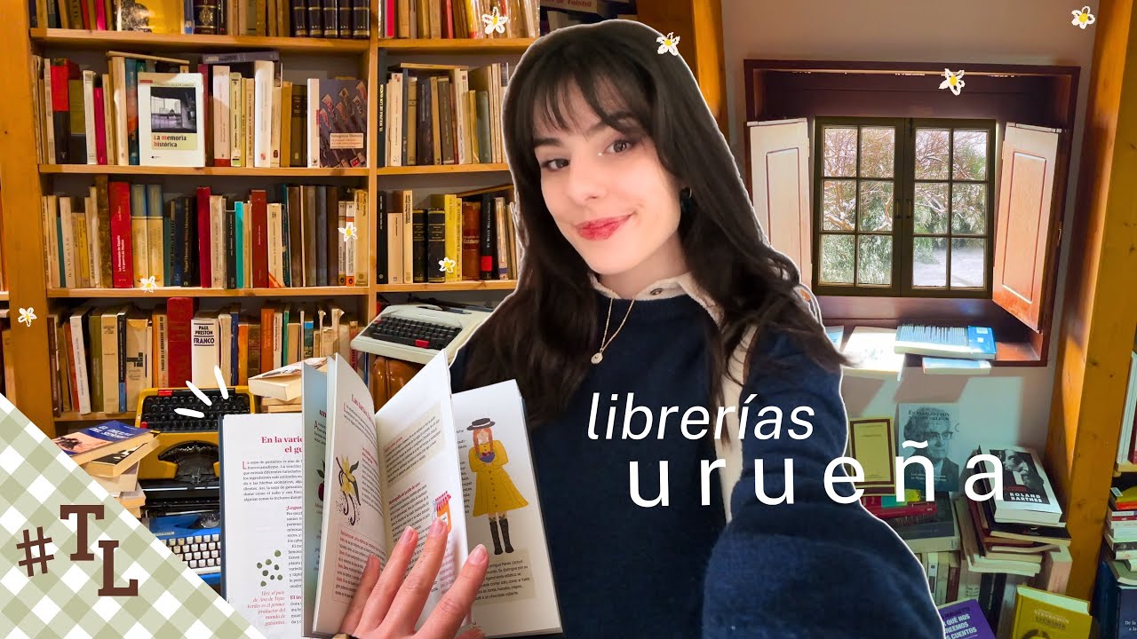 visitando el pueblo con m&aacute;s librer&iacute;as de Espa&ntilde;a 📖🌼| #TurismoLibrero Urue&ntilde;a !!