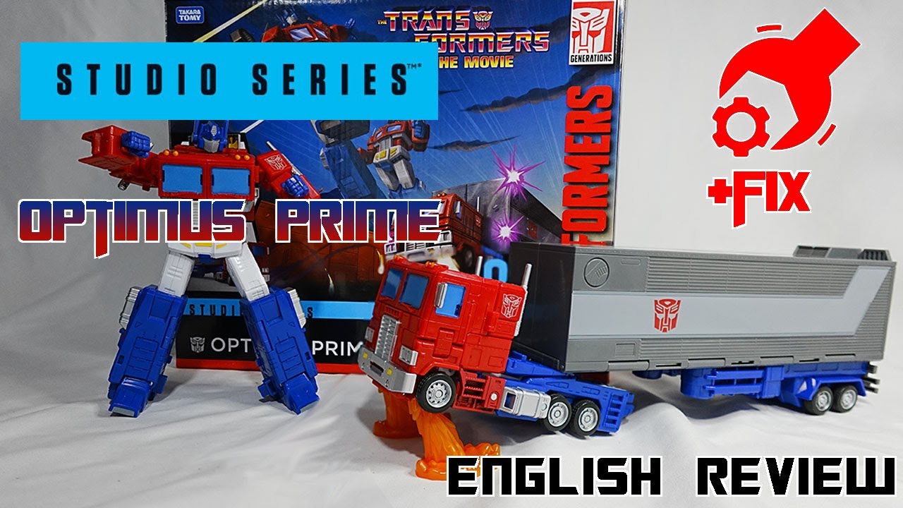 Video Review for Studio Series '86 - Optimus Prime + Fix