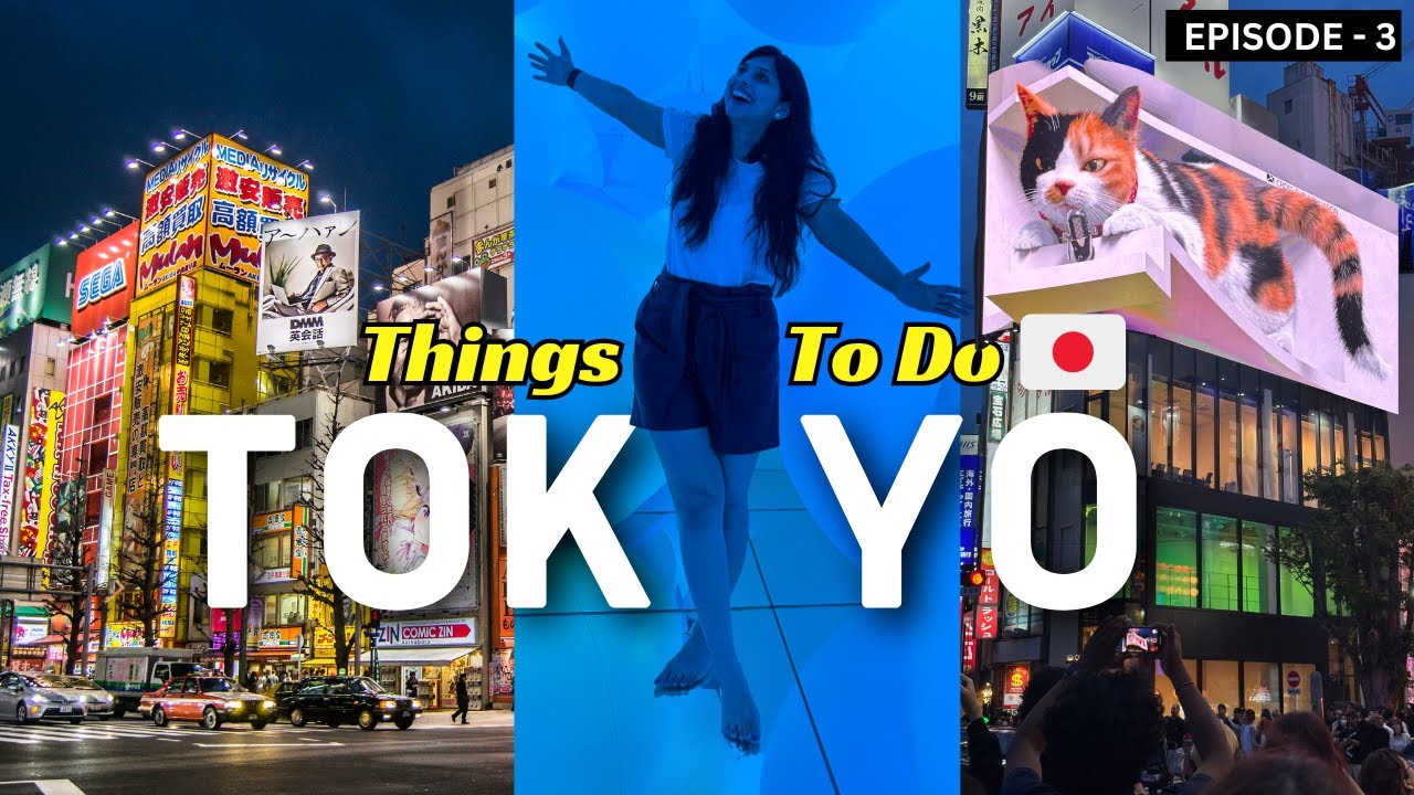 Tokyo Travel Itinerary | Visiting TeamLab Planets and Shinjuku In Tokyo | Japan Travel Guide