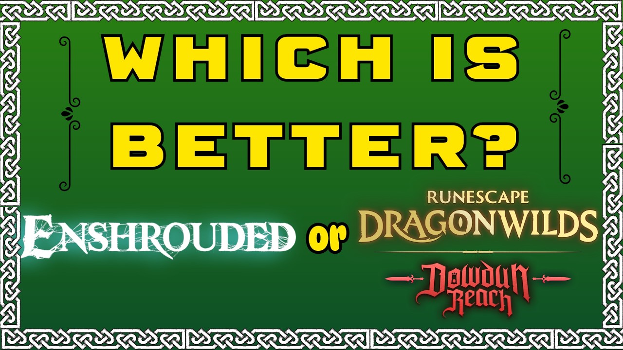 Enshrouded и Dragon Wilds &mdash; сравнение игр в раннем доступе (какая игра стоит своих денег?)