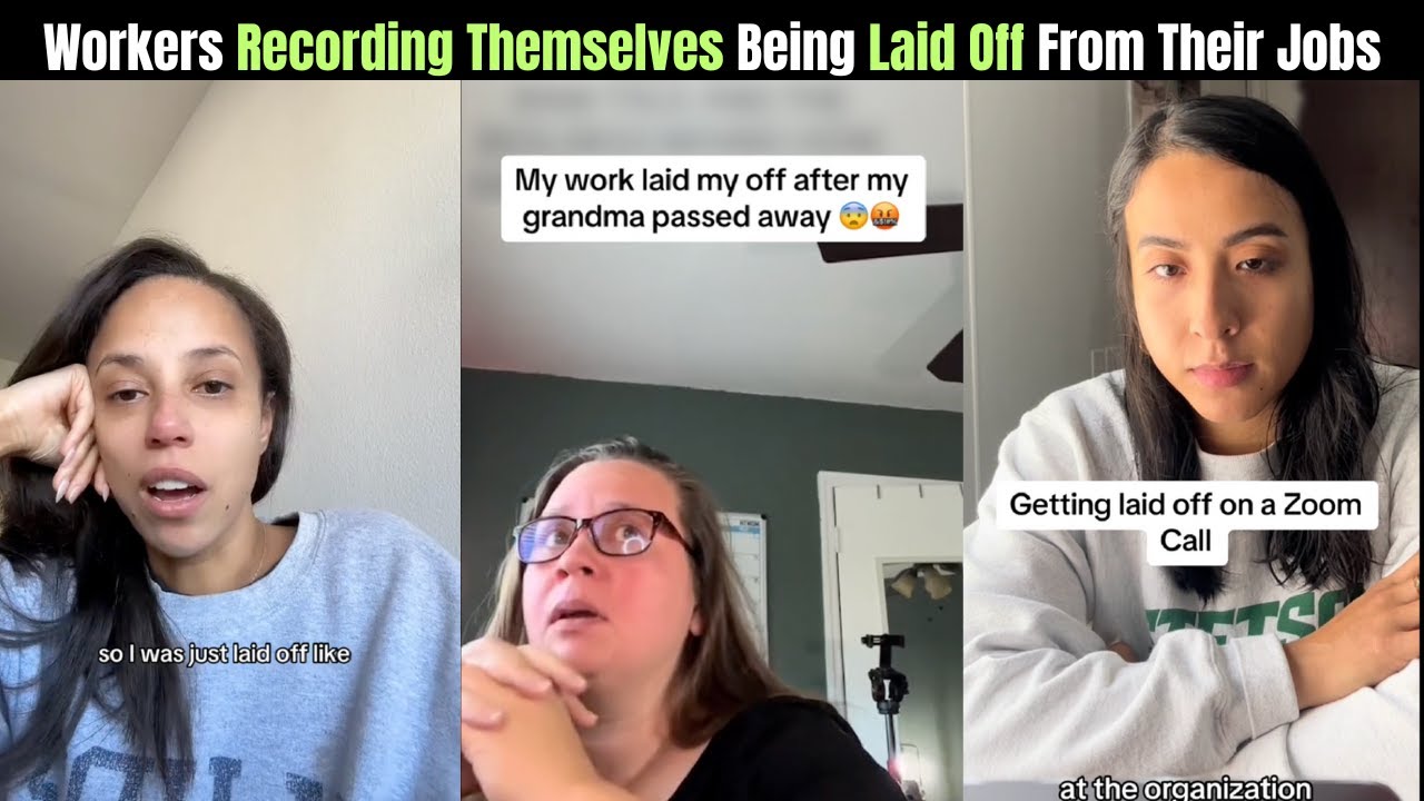 Workers Recording Themselves Being Laid Off From Their Jobs