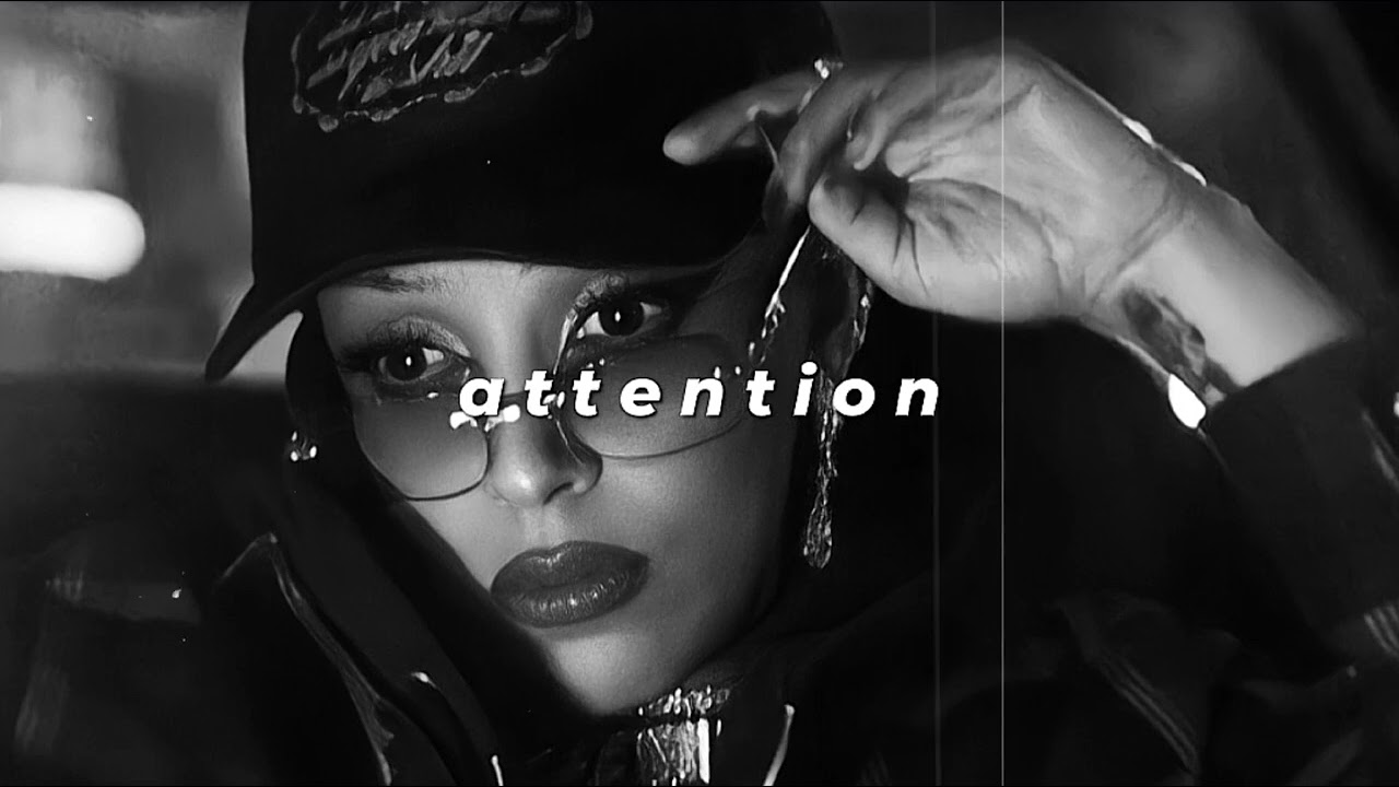 doja cat - attention (slowed + reverb)