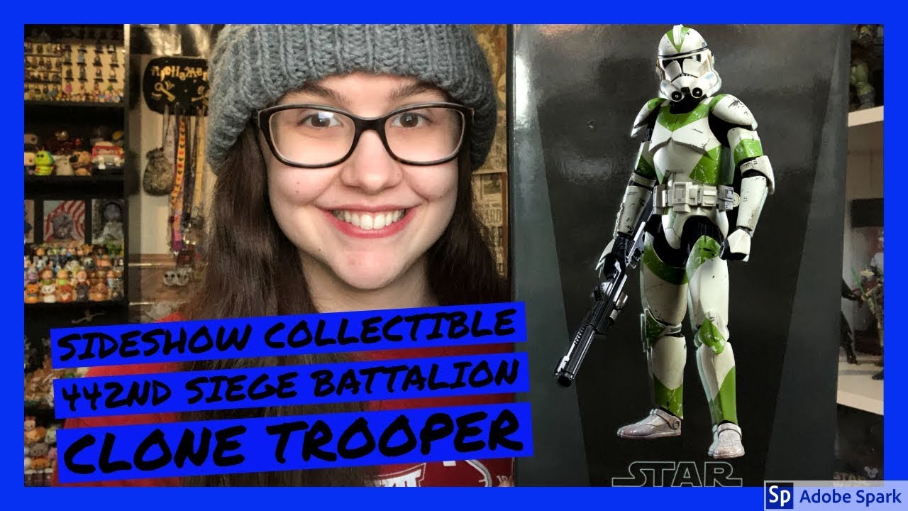 Sideshow Collectibles 1:6 Scale: 442nd Siege Battalion Clone Trooper Review