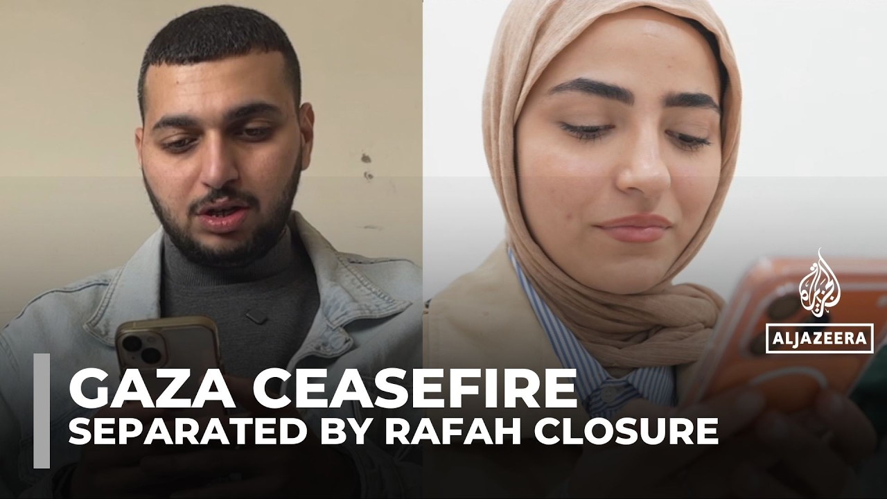 Love divided by Rafah crossing closure as Palestinian couple wait to reunite