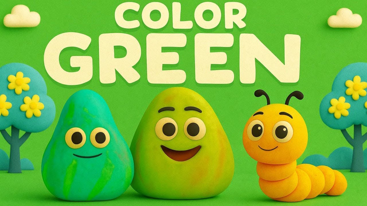 Let’s Learn GREEN!  Fun Color Adventure for Kids
