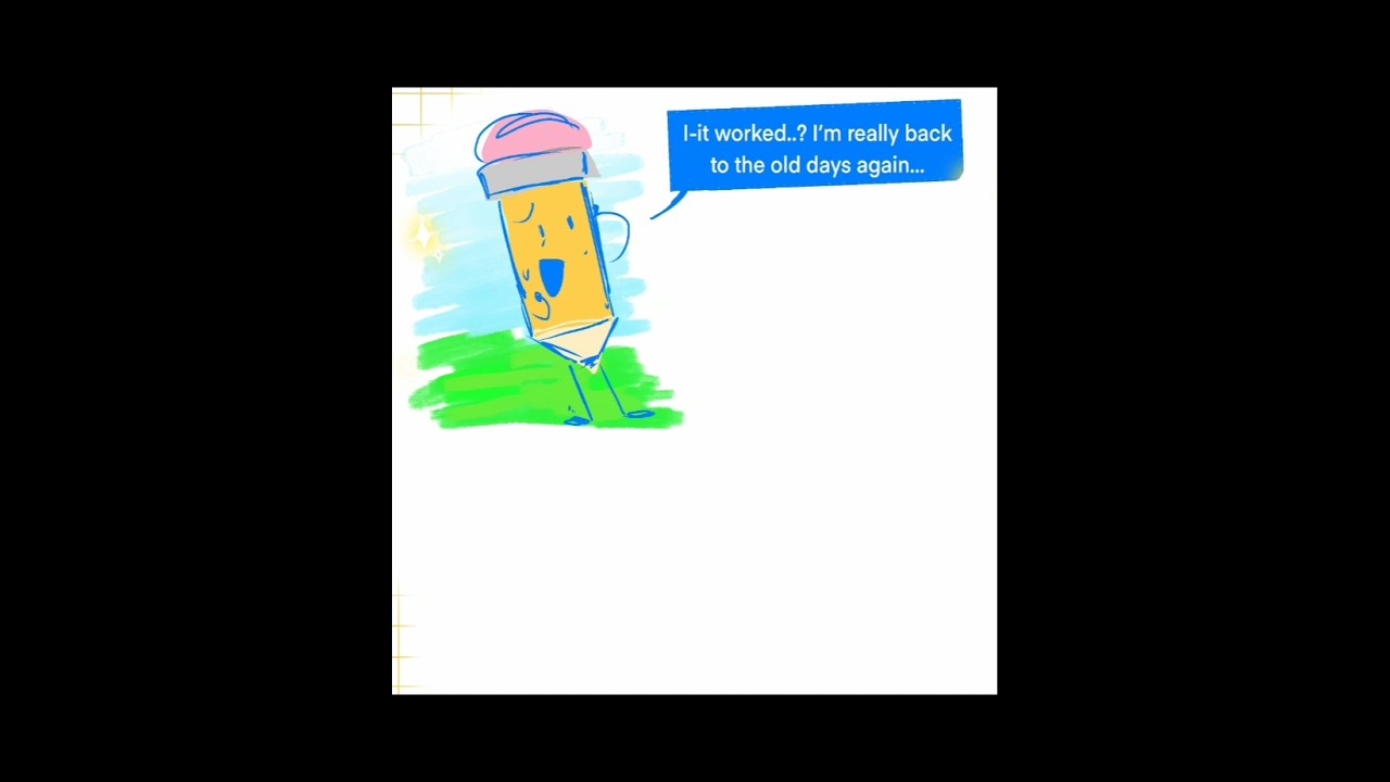 Pencil Goes Back To The Past [BFDI Comic]