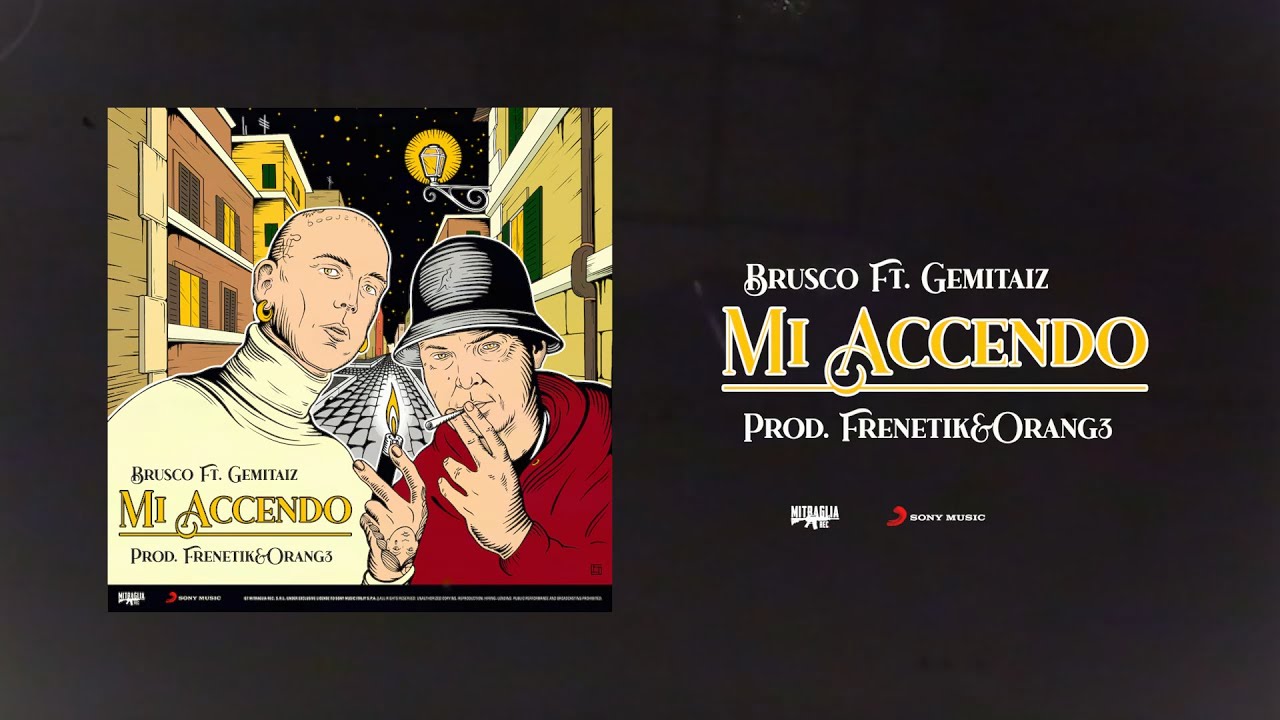 Brusco feat. Gemitaiz - MI ACCENDO [prod. Frenetik&Orang3] (Official Visual Art Video)
