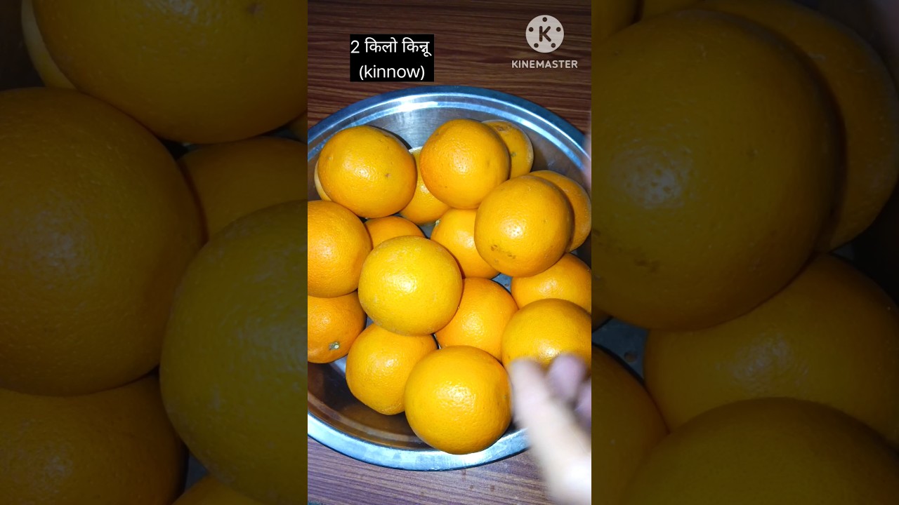 kinnow sharbat recipe #recipe #food #cooking 🧡🧡 #summerdrink