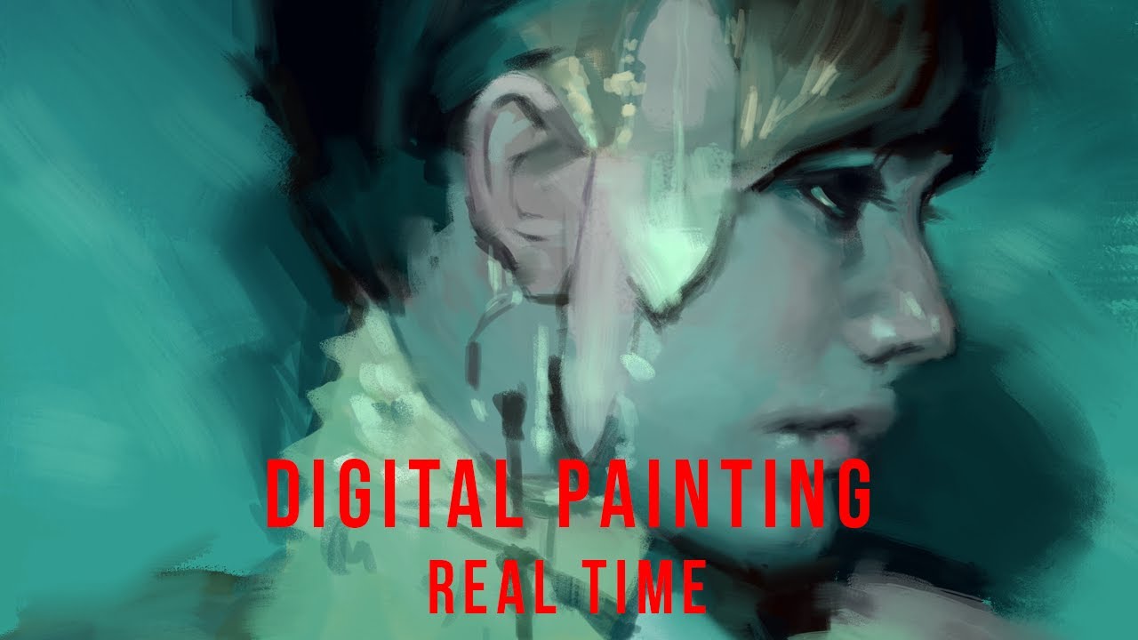 Digital Painting - Real Time - After Jeremy Mann