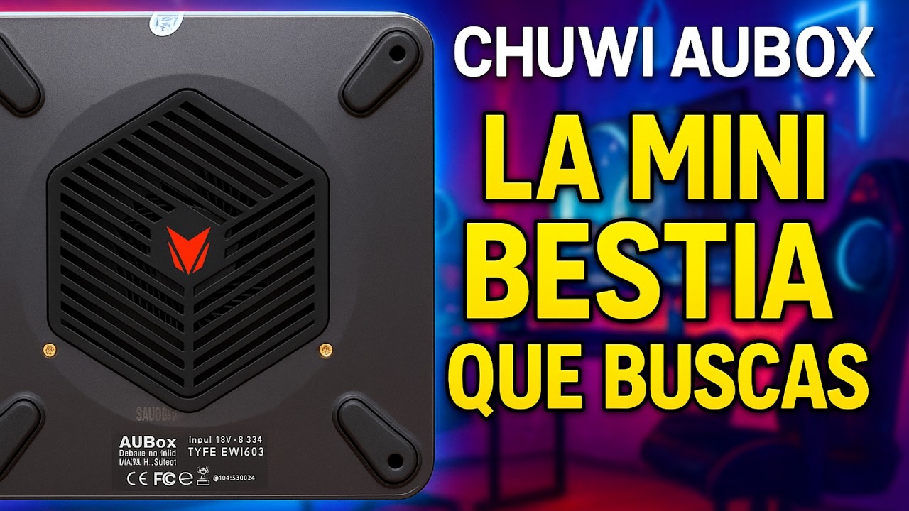 MINI PC CHUWI AUBOX LA MINI BESTIA PARA ABSOLUTAMENTE TODO!!