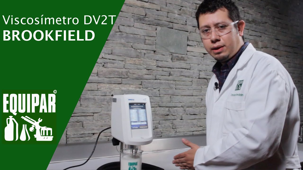 Brookfield DV2T Viscosímetro - Instalación y funcionamiento